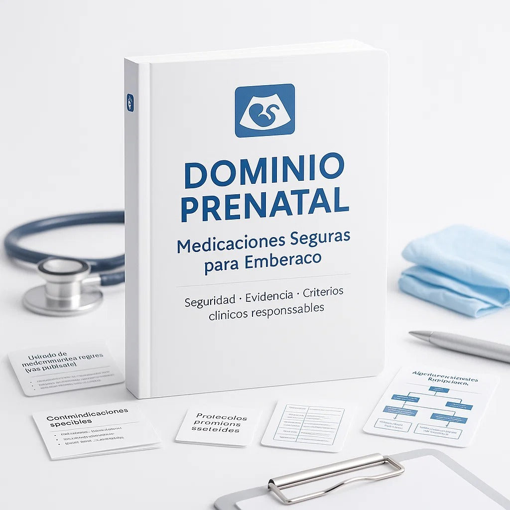 Medicaciones Seguras en Embarazo — Atiende Gestantes con Confianza Total