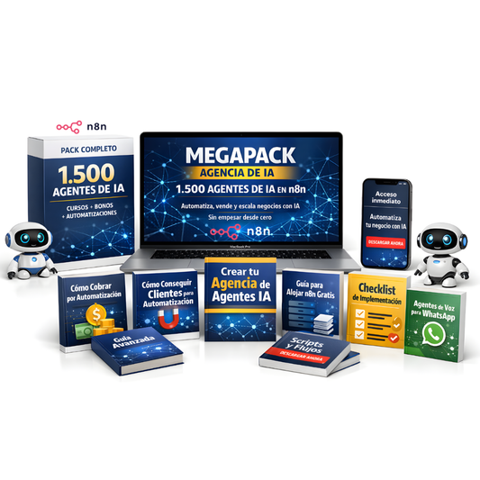 1.500 Flujos y Agentes de IA en n8n
