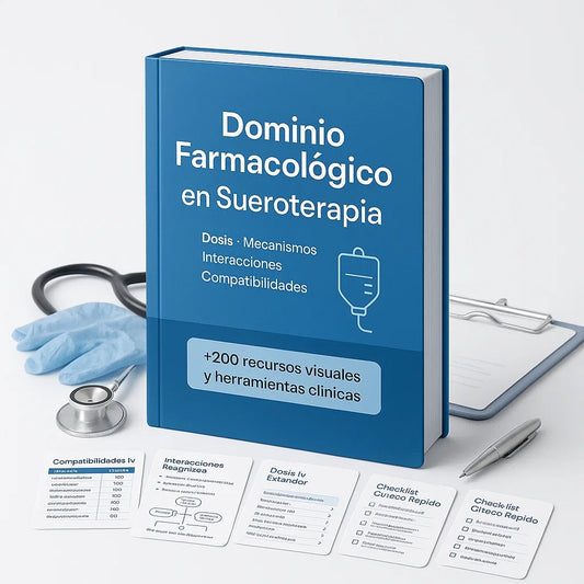 Farmacología Fácil Para Sueroterapia: Aplica Sueros con Seguridad y Sin Miedo