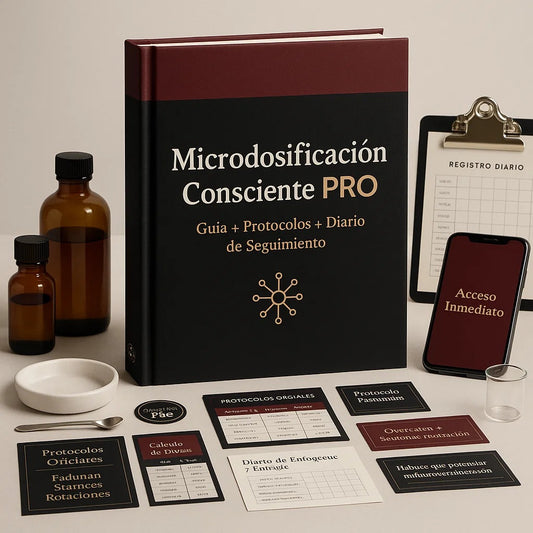 Microdosificación Consciente PRO — Dosis Claras, Enfoque y Bienestar Diario