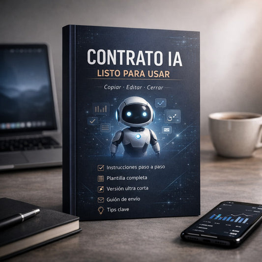 Contrato listo para cerrar clientes de automatización con IA en minutos (copia, edita y envía)