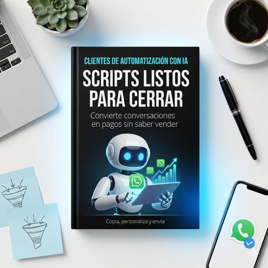 Scripts para mensajes listos para cerrar clientes de automatización con IA (copia, envía y convierte conversaciones en pagos)